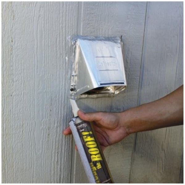 Clean All 10.5 oz Co-Polymer Rubber Elastomeric Roof Sealant Black CL3847877 - main